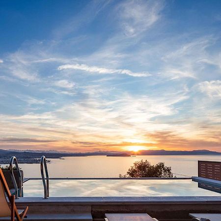 Omnia Luxury Villas - "Heated" Pools & Breathtaking Seaviews! Chania  Ngoại thất bức ảnh