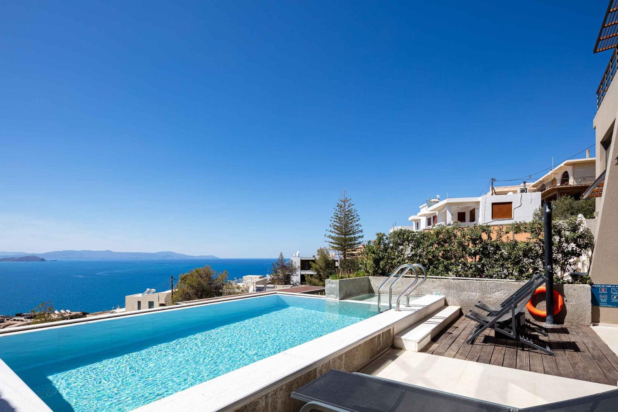 Omnia Luxury Villas - "Heated" Pools & Breathtaking Seaviews! Chania  Ngoại thất bức ảnh
