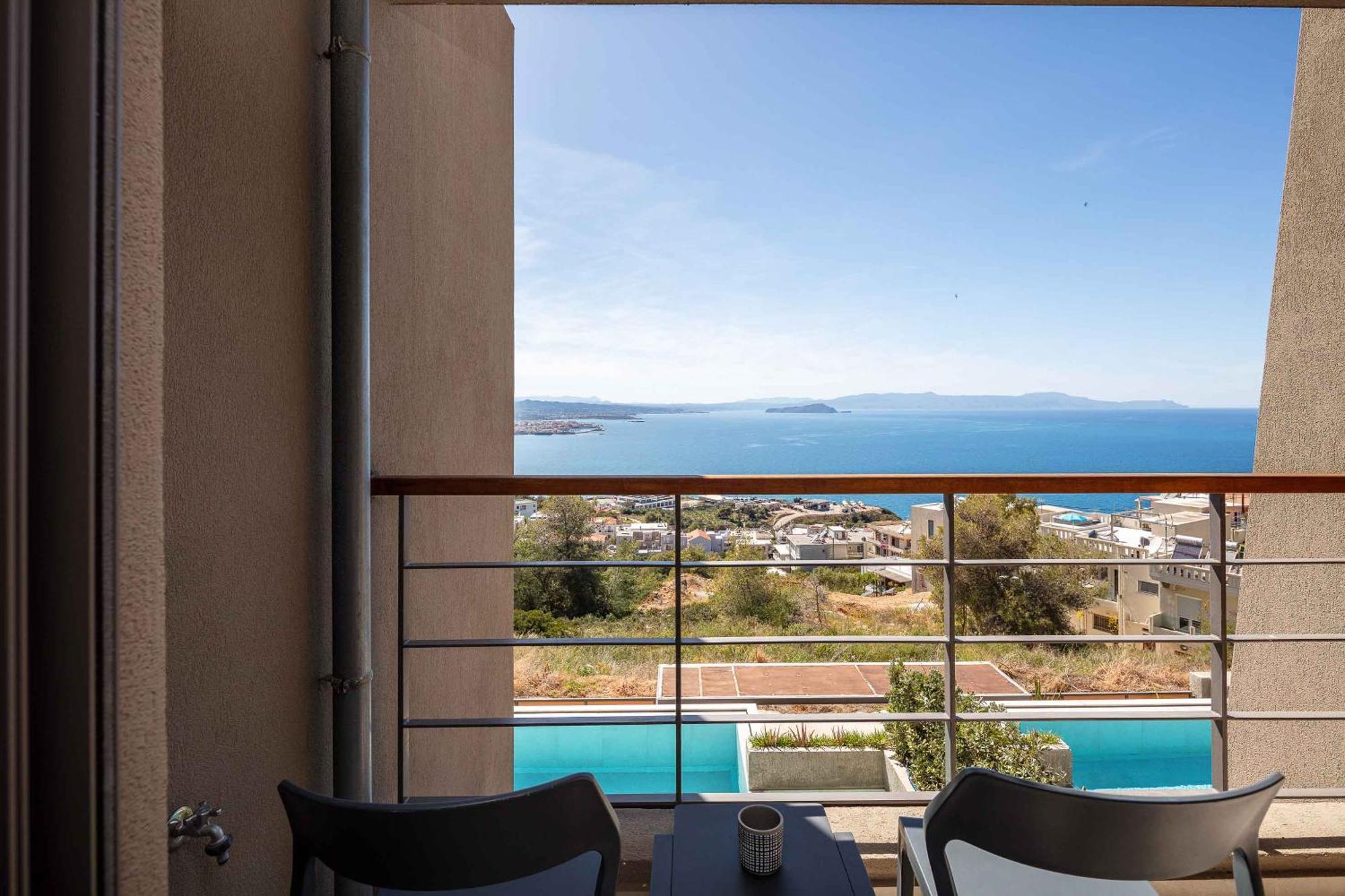 Omnia Luxury Villas - "Heated" Pools & Breathtaking Seaviews! Chania  Ngoại thất bức ảnh