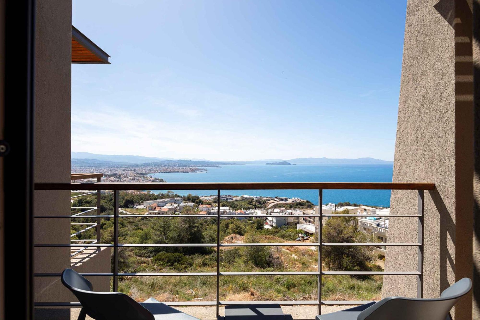 Omnia Luxury Villas - "Heated" Pools & Breathtaking Seaviews! Chania  Ngoại thất bức ảnh