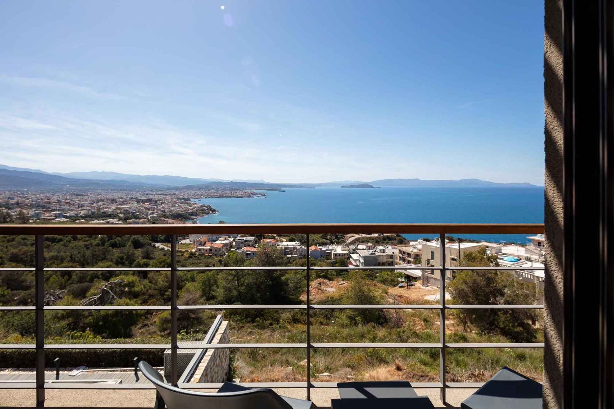 Omnia Luxury Villas - "Heated" Pools & Breathtaking Seaviews! Chania  Ngoại thất bức ảnh