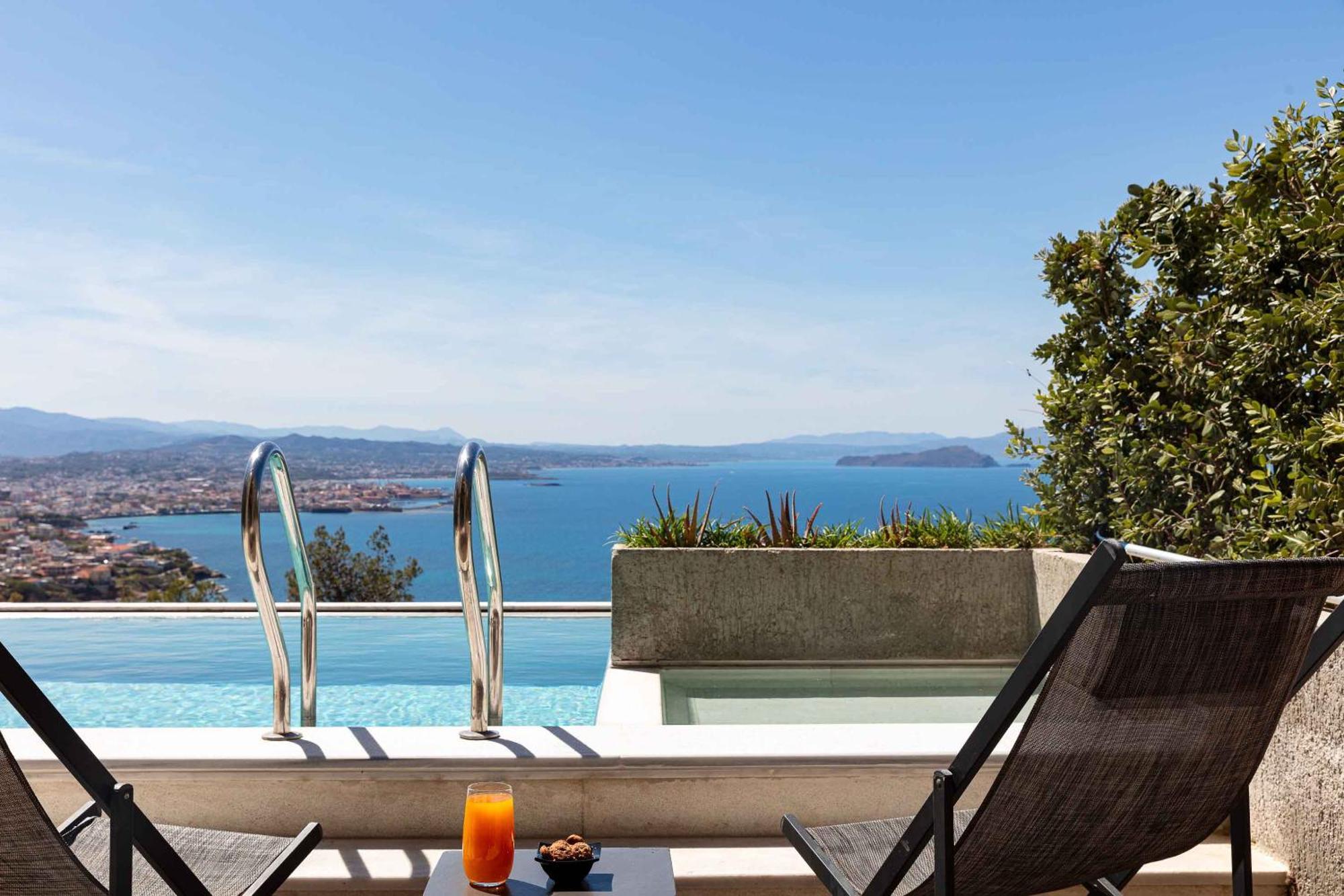 Omnia Luxury Villas - "Heated" Pools & Breathtaking Seaviews! Chania  Ngoại thất bức ảnh