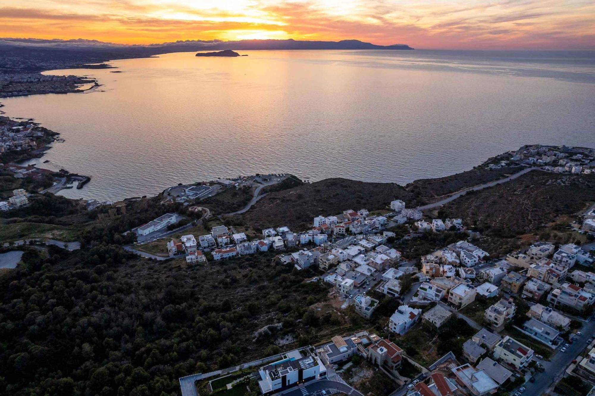 Omnia Luxury Villas - "Heated" Pools & Breathtaking Seaviews! Chania  Ngoại thất bức ảnh