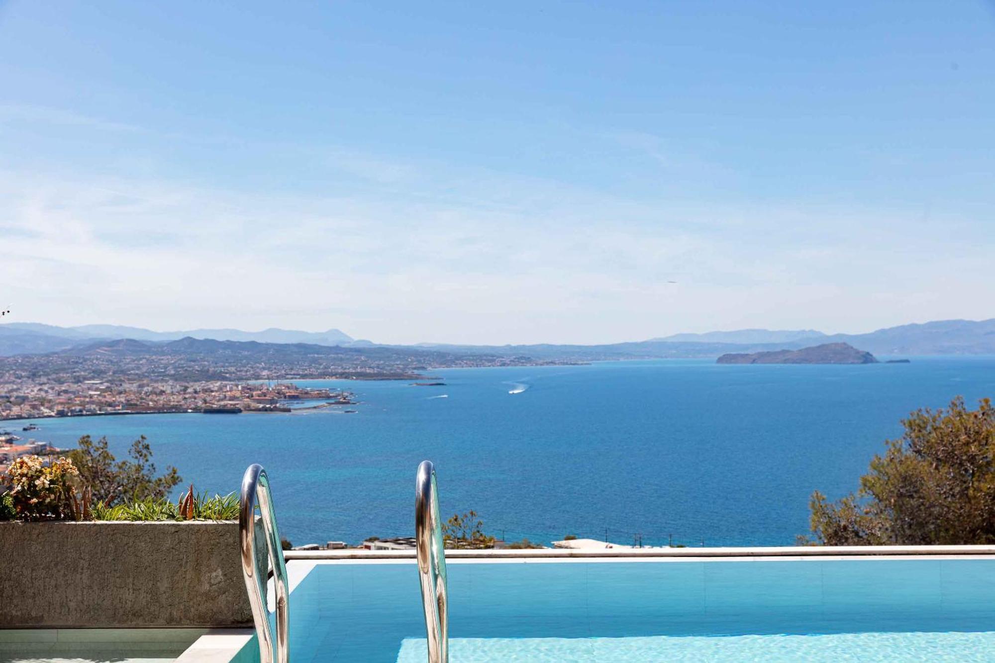 Omnia Luxury Villas - "Heated" Pools & Breathtaking Seaviews! Chania  Ngoại thất bức ảnh