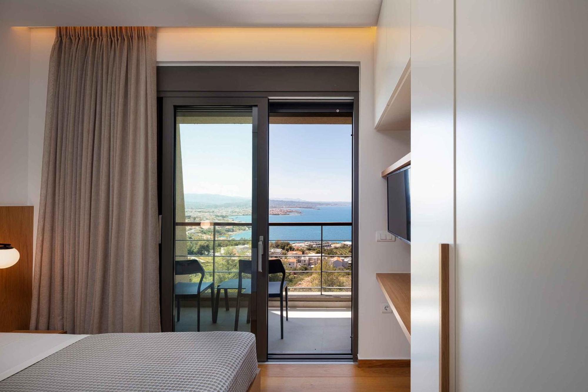 Omnia Luxury Villas - "Heated" Pools & Breathtaking Seaviews! Chania  Phòng bức ảnh