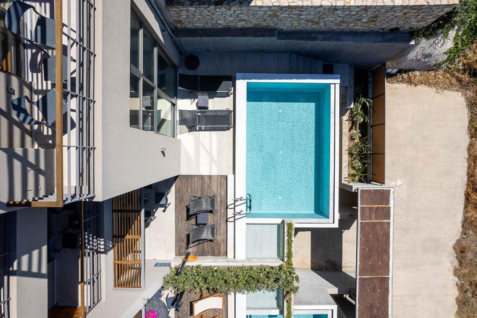 Omnia Luxury Villas - "Heated" Pools & Breathtaking Seaviews! Chania  Phòng bức ảnh