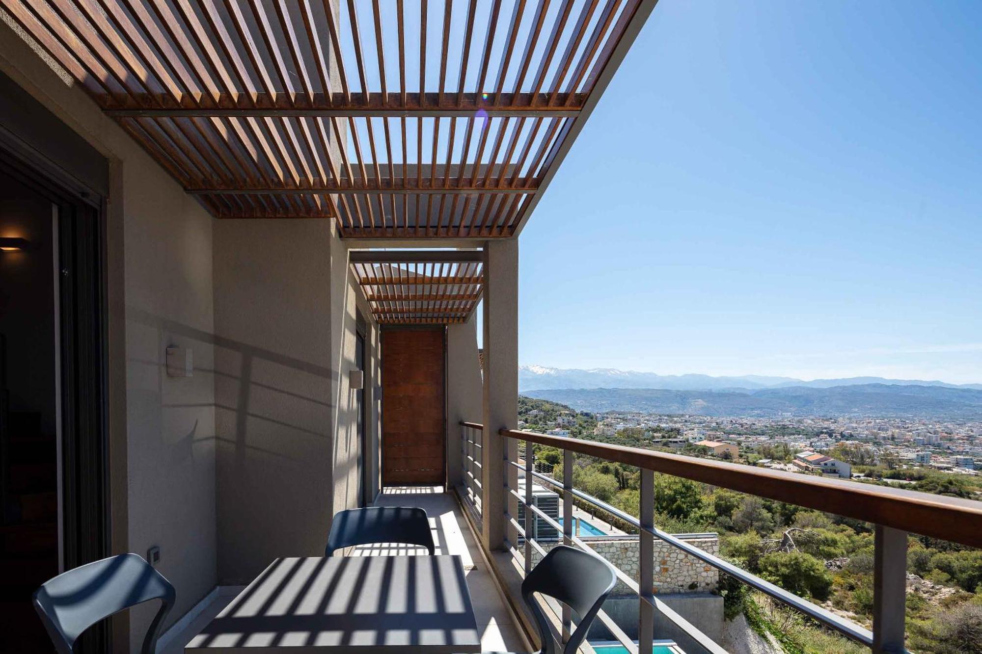 Omnia Luxury Villas - "Heated" Pools & Breathtaking Seaviews! Chania  Phòng bức ảnh
