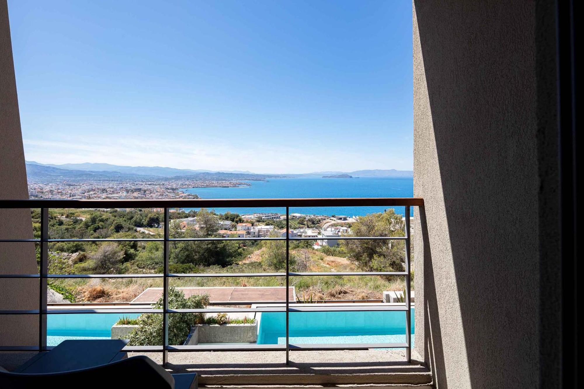 Omnia Luxury Villas - "Heated" Pools & Breathtaking Seaviews! Chania  Phòng bức ảnh